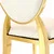 
Gold electroplated stainless steel wedding chair party chair 