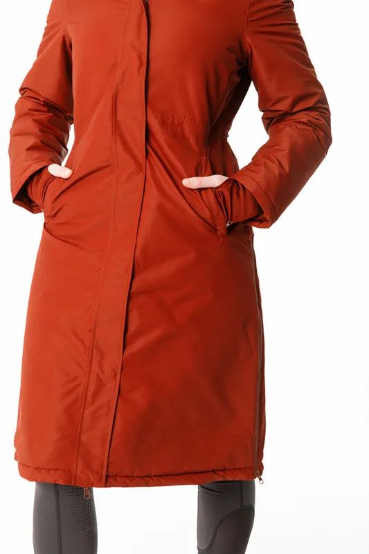 Best  horsing riding long winter rain coat