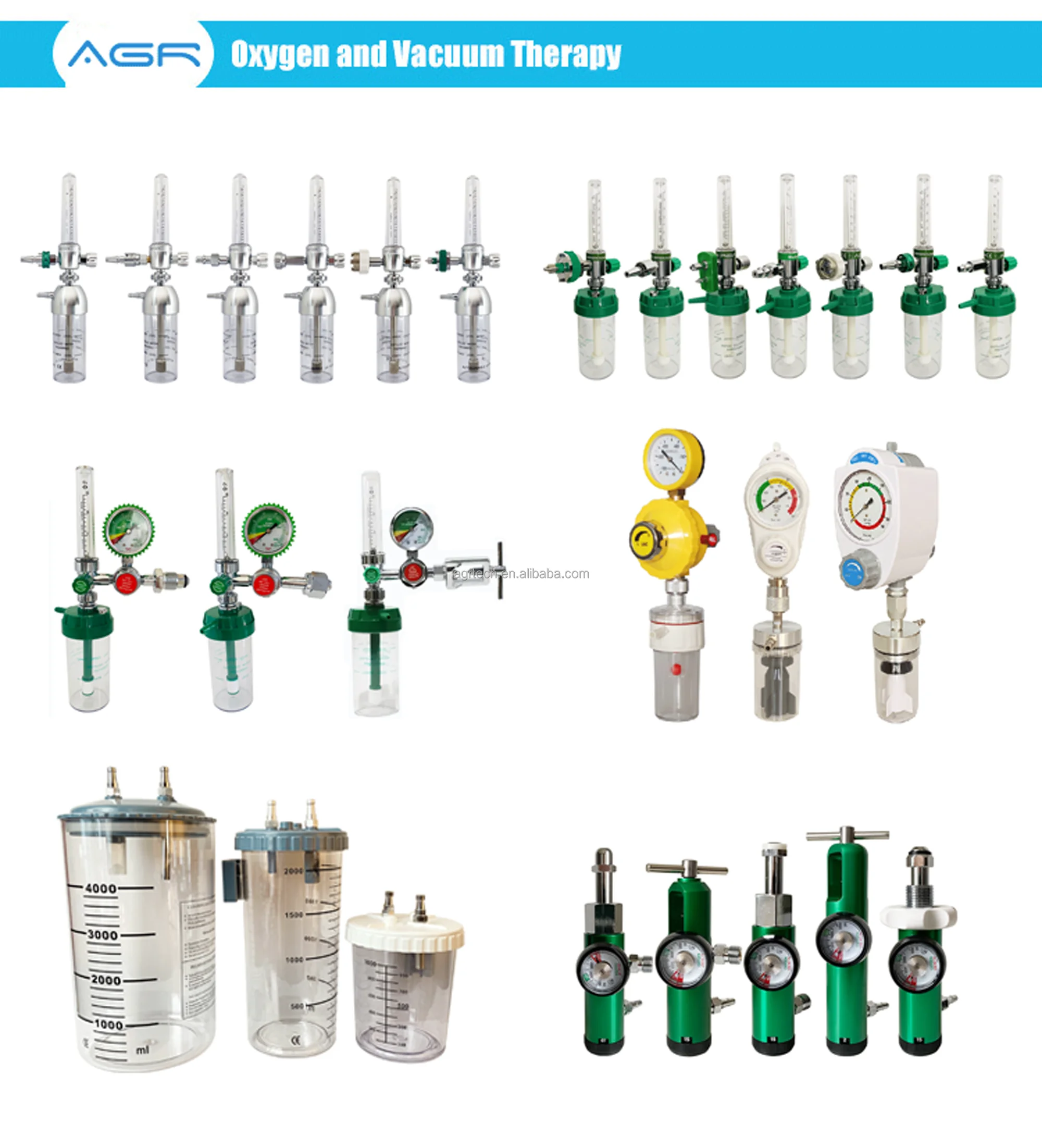 Professional model wall mounted medical oxygen regulator flowmeter medical wall mounted oxygen flow meter