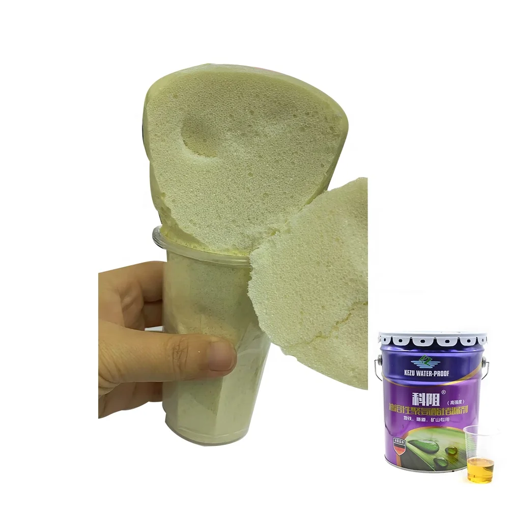 KEZU Hydrophobic Polyurethane Foaming Agent For Waterproofing Chemical Materials