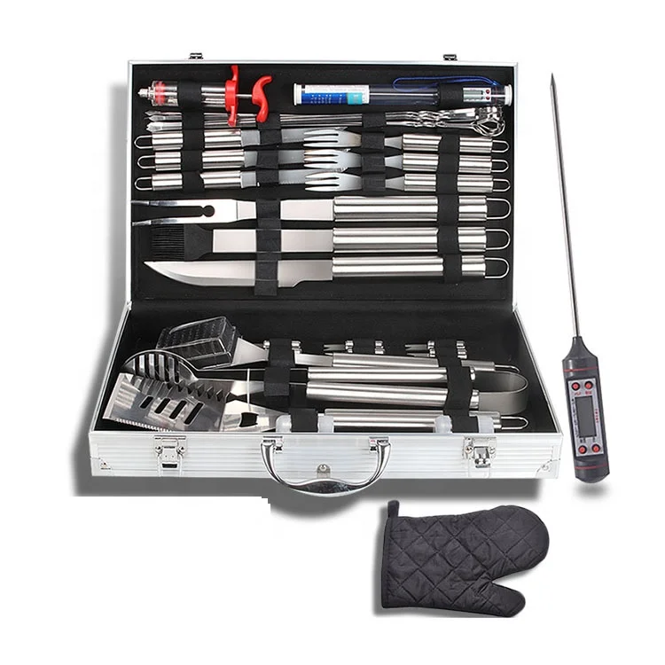  Amazon Portable Bbq Grilling Basket Stainless Steel Nonstick Barbecue Grill Tools Mesh Kitchen