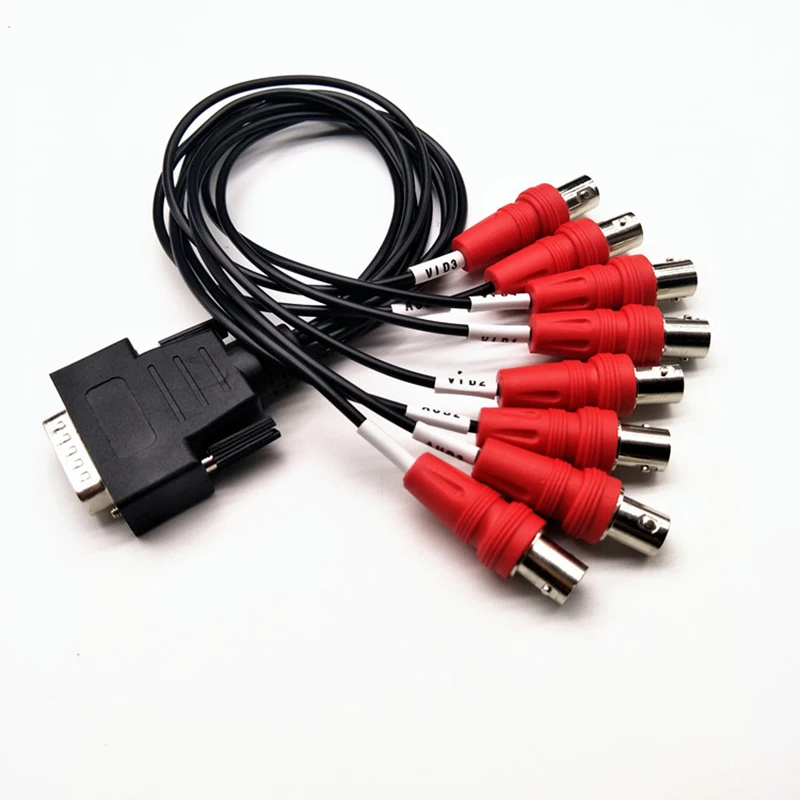 Source factory RS232 DB 15 male to BNC female  8 in 1 Data acquisition cable