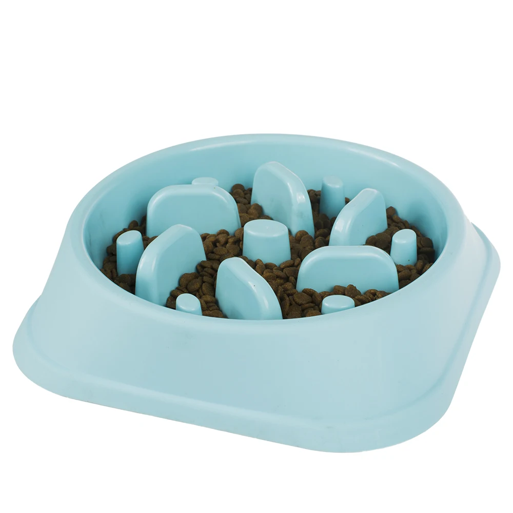 
HMS Wholesale Blank Feeding Custom Food Slow Eat Pet Feeder Dog Bowl 