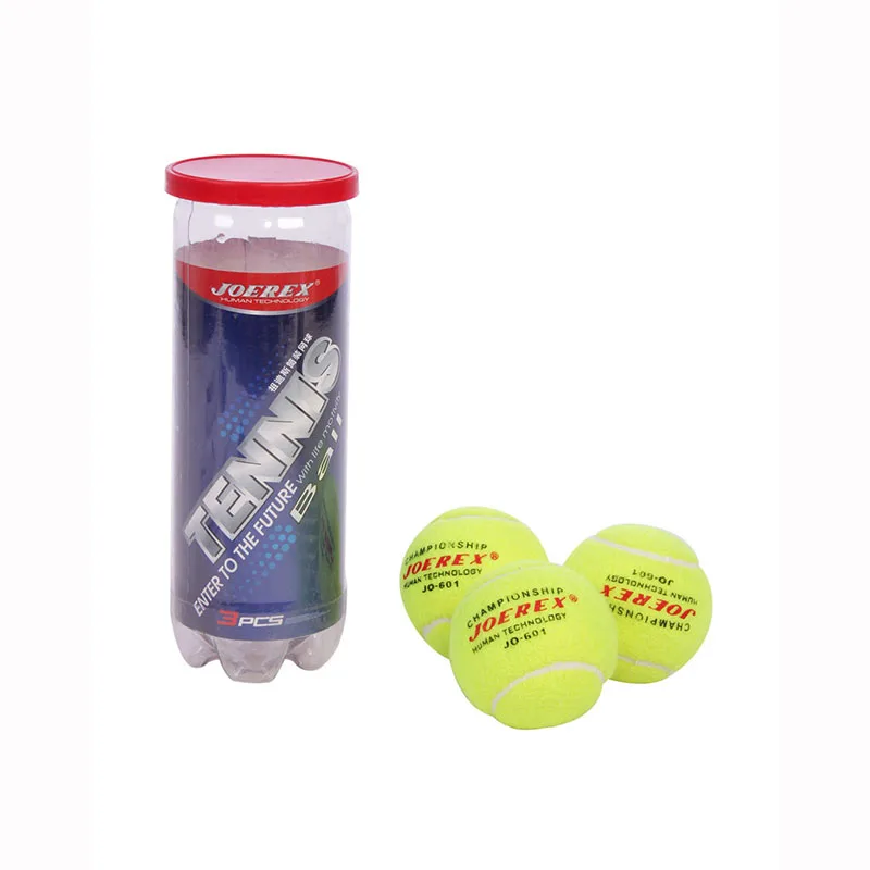 
Promotion High Quality Tennis Ball Cheap Tennis Ball 3pcs High Bounce Training Tennis Ball JO601 