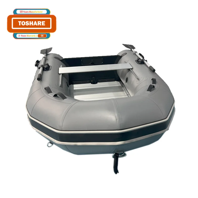 Toshare Wholesale inflatable boat large fishing inflatable dinghy boats aluminum fishing boat For Sale