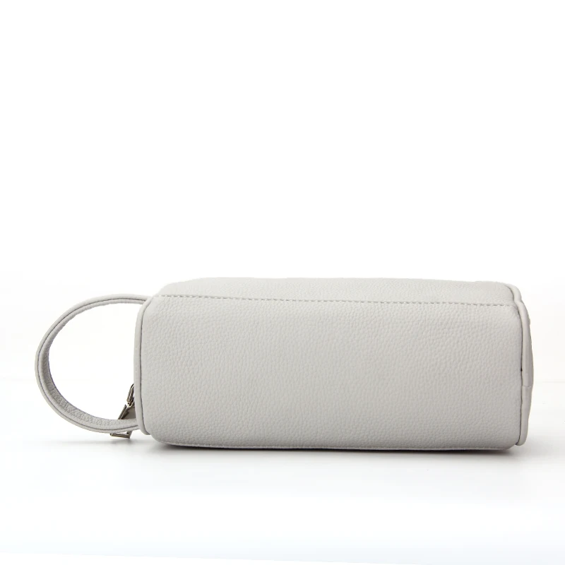 Ladies Portable Large Storage 2 Compartment Double Zipper Toiletry Bag Makeup Bag Cosmetic