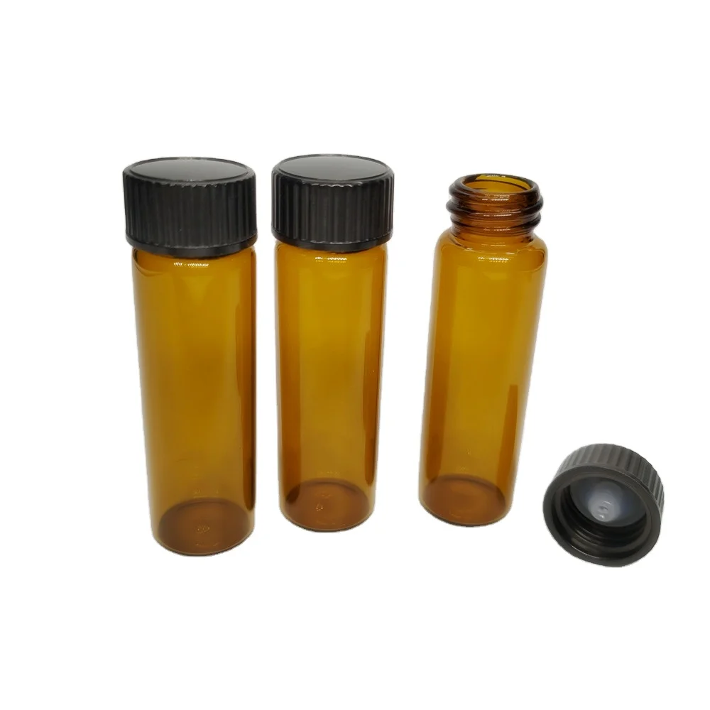 Chenguang  New Design Premium Packing  Glass Vial With Orifice Reducer And Plastic Cap