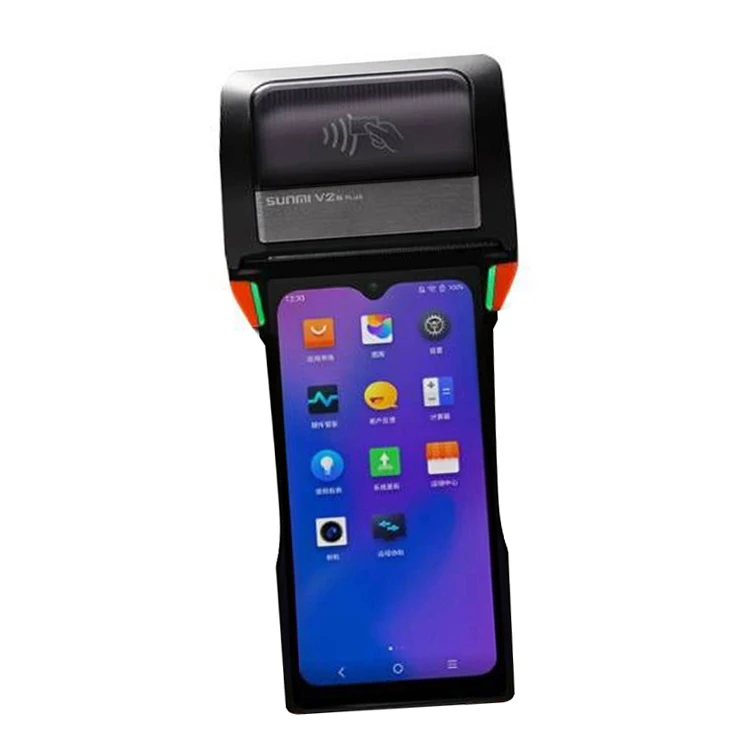 SUNMI V2S PLUS 80mm printer  with google playstore android pos terminal