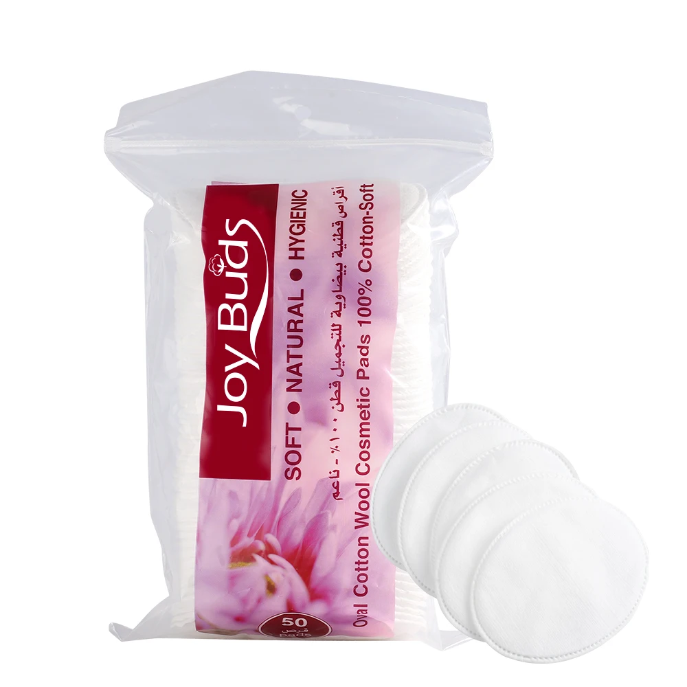 Косметика Уход за кожей одноразовые ультра мягкие хлопковые круглые белые OEM средства для снятия макияжа