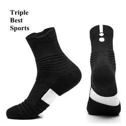 White 15cm High Suitable Socks Wholesale Custom Logo Custom Calcetines Meia Crew Sport Socks & Hosiery Socken