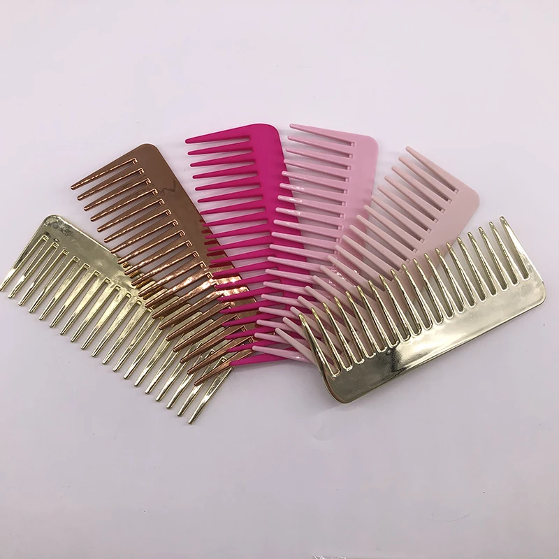 
High Quality Durable Anti-static Hair Comb Wide Tooth Plastic Comb 