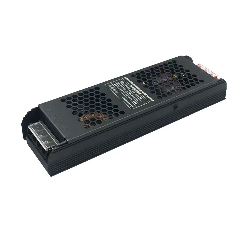 ZYL Switching power supply semi glued black 220v to 12v24v DC LED light box luminous word transformer dustproof