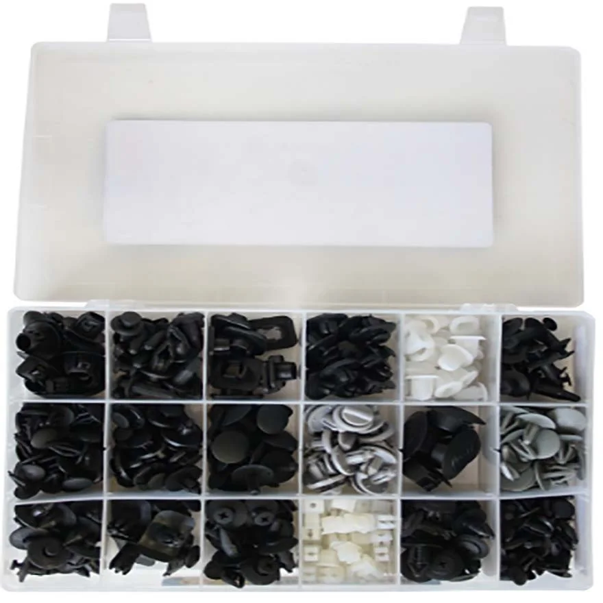 
Hot Sale 408Pc Automotive Fastener Tool Automotive Plastic Fasteners Clip 