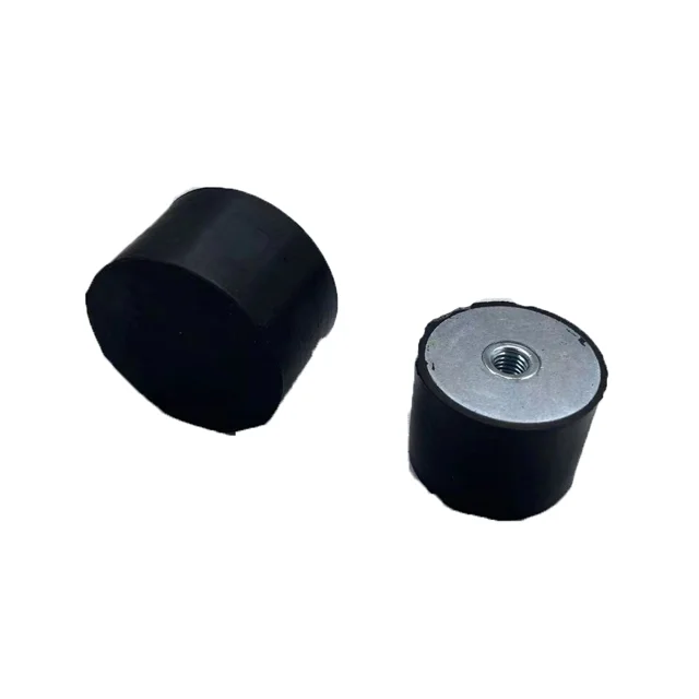DE Typical custom - made rubber shock absorber load mounting with internal threads