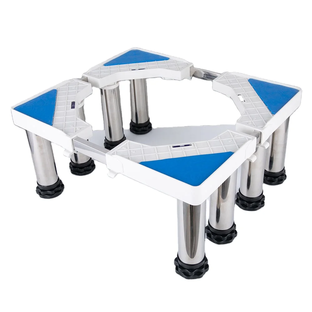2024 New Arrival Home Applicants Washing Machine Base With 8 legs 10 cm Height Easy To Install Adjustable Stand For Washer AC