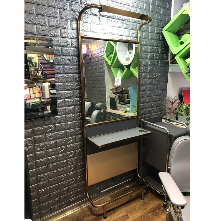 hair salon equipment full length salon mirrors station styling mirror with light