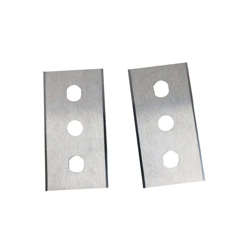 Высококачественный нож для резки из углеродистой стали, промышленные лезвия с 3 отверстиями