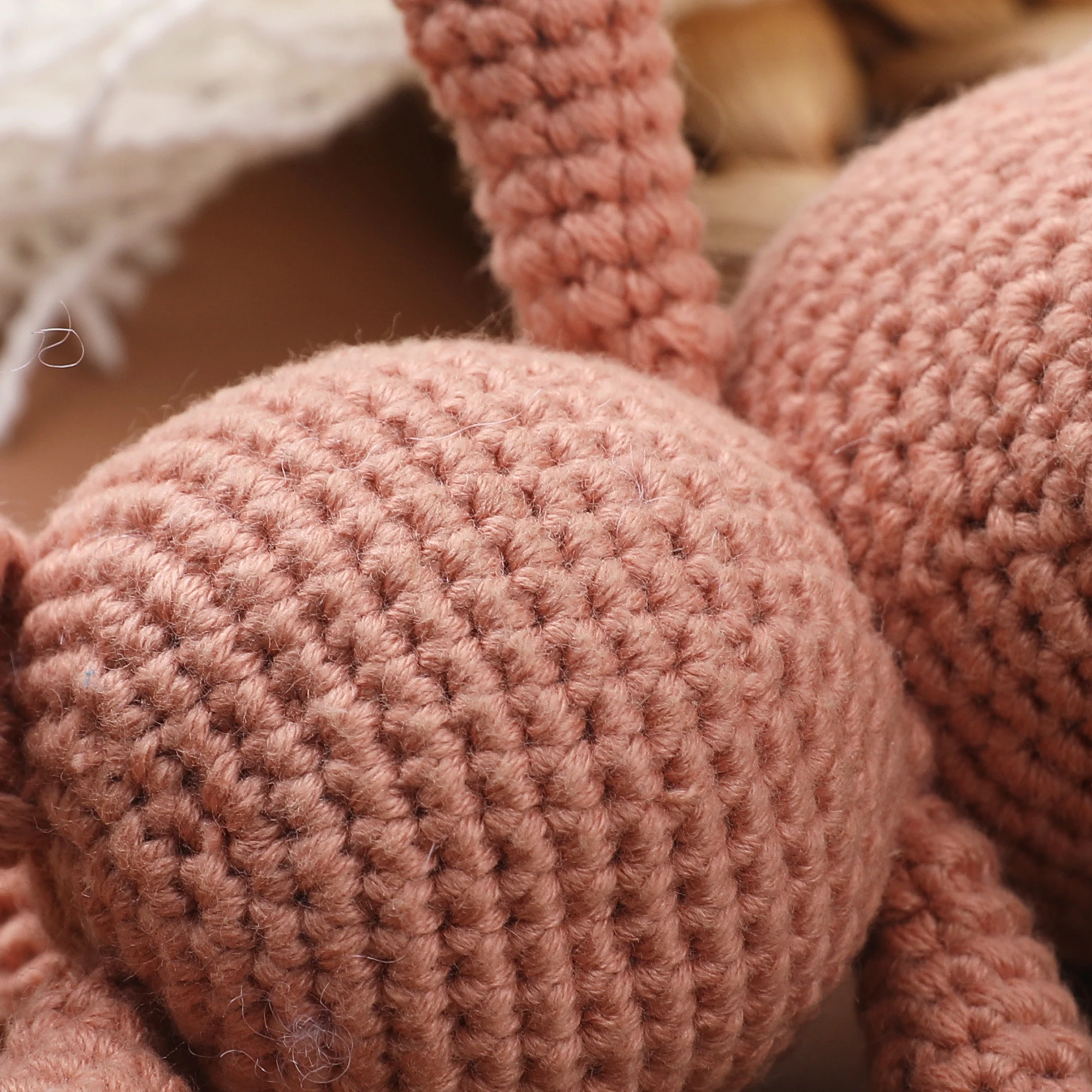 100% handmade crochet knitted toy cute mini stuffed crochet animal toys