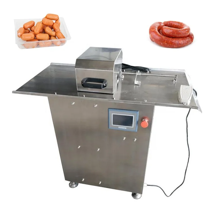 
Automatic Sausage making linking tying machine/Sausage Tying Machine/electric type commercial meat tying sausage linking machine 