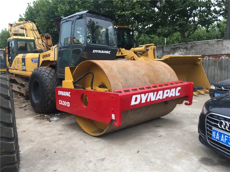 used machinery road rollers Dynapac CA301D second hand 14 ton road roller used Compactor Dynapac CA301D Used road rollers