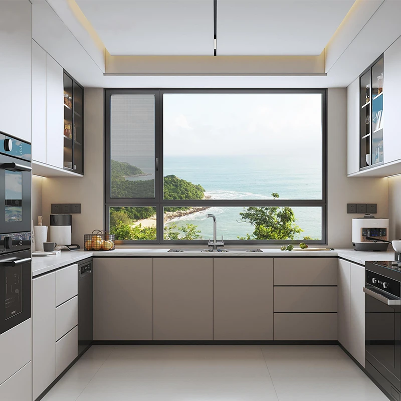 Cheap Glass Windows Professional Design Customizable Double Glazed Window Aluminium Casement Windows With Screen