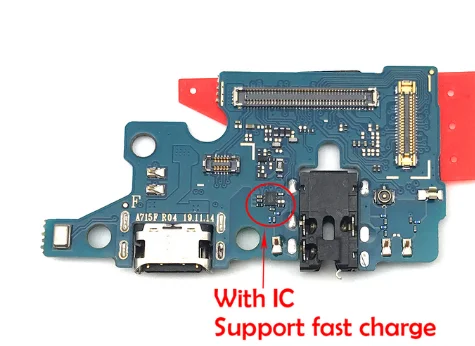 Оригинальный USB-разъем для зарядки шлейф Samsung A10S A21S A30S A50S A02S A10 A20 A30 A40 A50