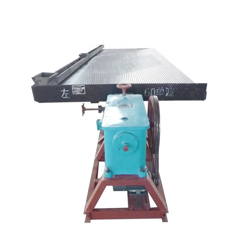 Gold Processing Plant Gravity Shaking Table For Gold Separator