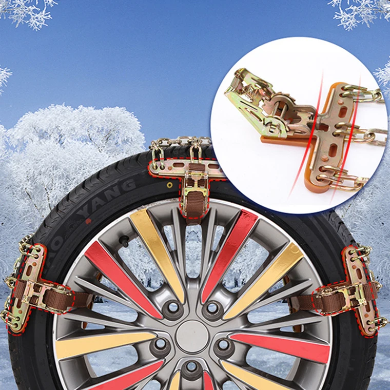 Auto snow chain SUV universal emergency chain snow mud l tire snow chain manufacturer