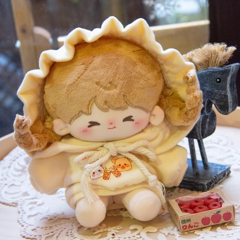 Custom Plushies Cute Soft Plush Dolls Low MOQ 20cm Handmade Plush Kpop Dolls