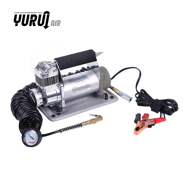 Portable air compressor offset air compressor Offroad Single cylinder air compressor Tire Inflator with carry bag