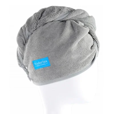 Hot selling Hair towel dry hair microfiber quick magic drying wrap turban bath shower women head towel with buttons