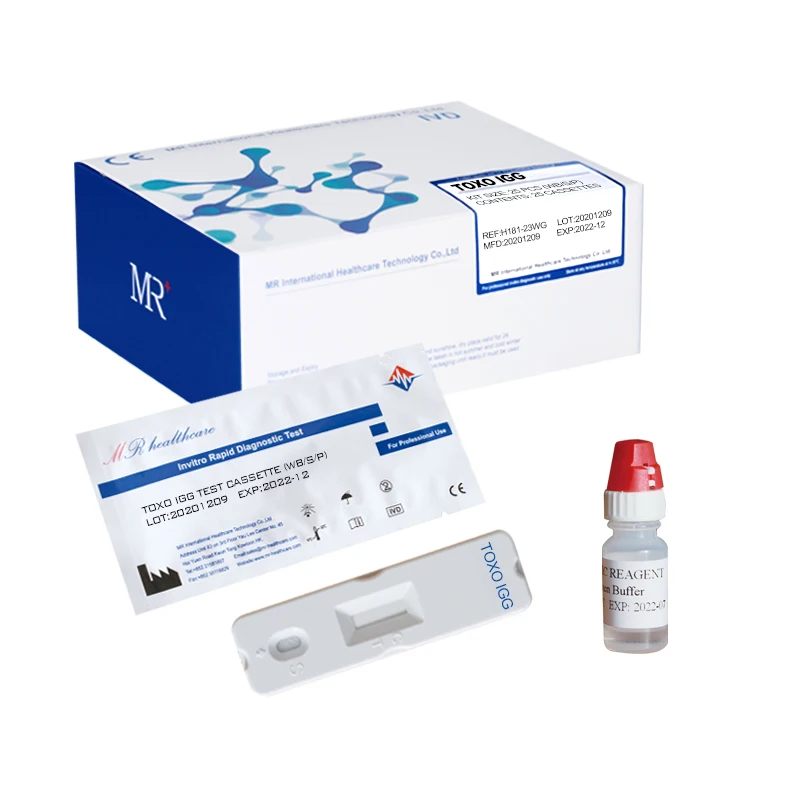 CE Manufacturer TOXO testing kits Toxoplasma IgG/IgM rapid test strips