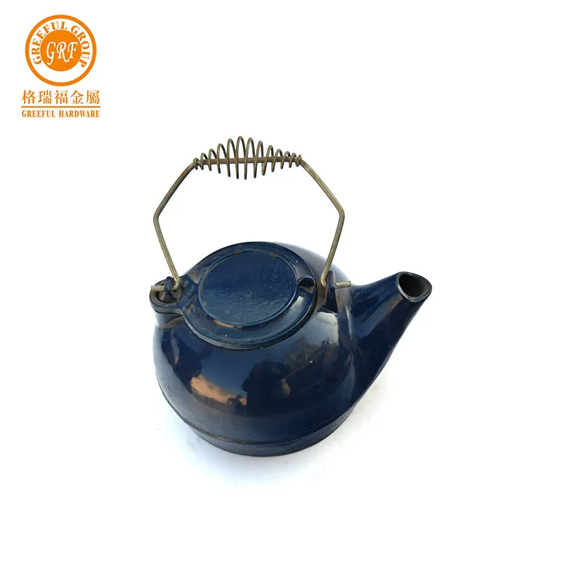 Cast Iron Teapot With Tetsubin Tea Kettle for stove top kitchen decoration
