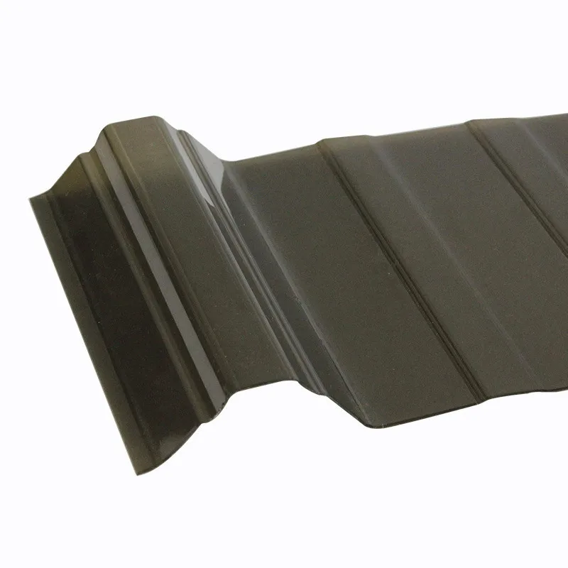 High Strength Flexible Clear UV coated best choice Polycarbonate corrugated roof tile