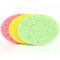 Skin-friendly pva facial sponge compressed cleansing sponge for woman