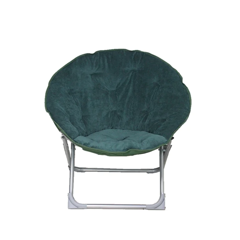 China Factory Camping Chair Customized Size And Foldable Padded Moon Chair