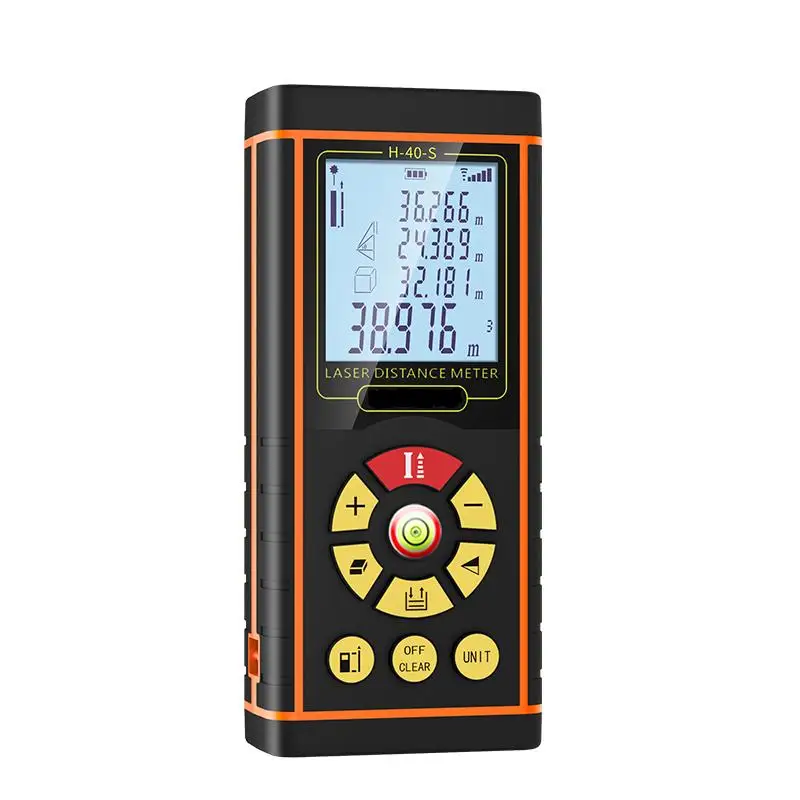 100 м специальный синий цвет, цифровой лазерный измеритель расстояния