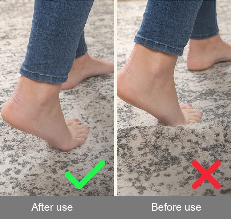 Portable Premium Folding Lightweight Carpet Padding Gripper 1/4 Inch Grip and Non Slip Rug Pad Carpet Padding Non slip