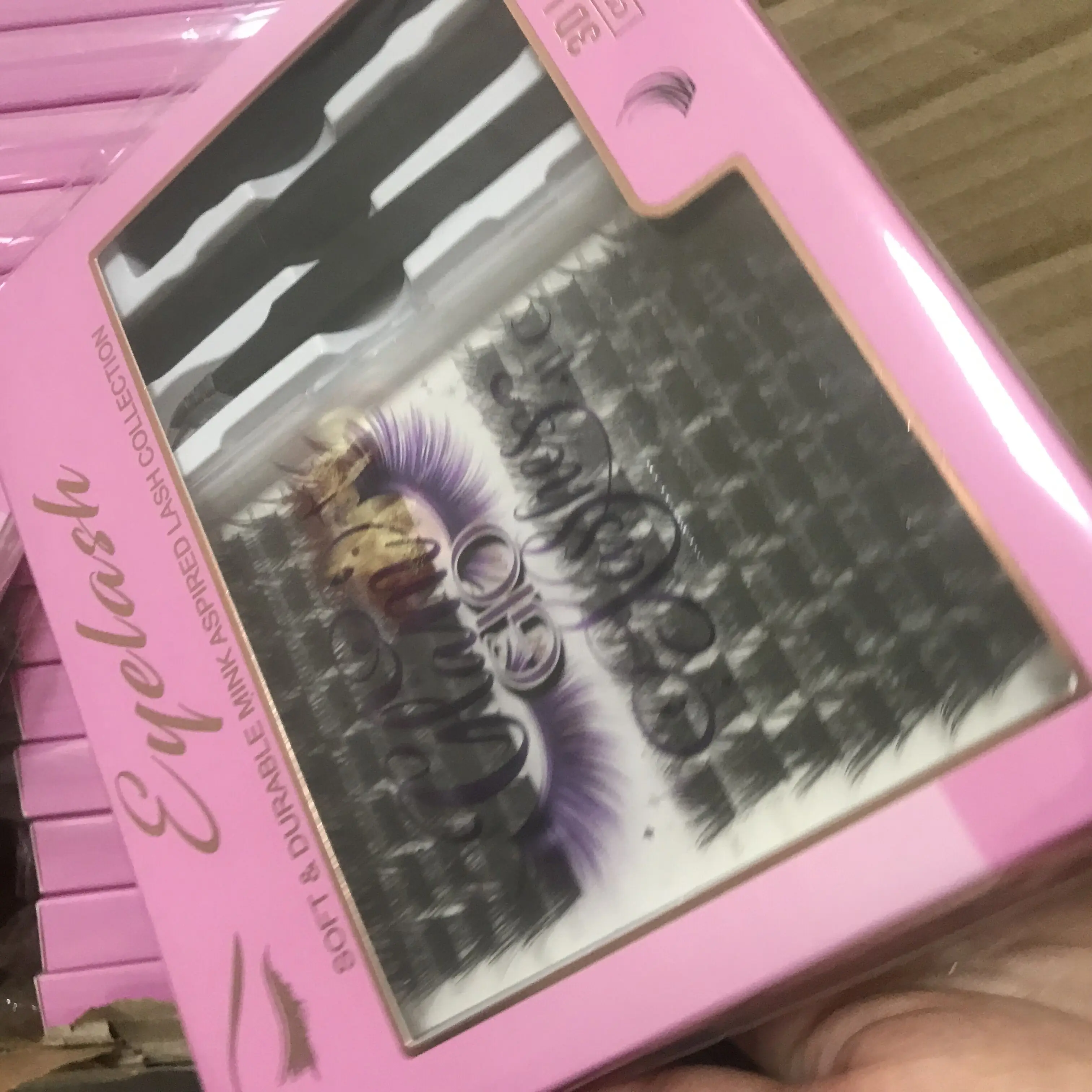 Private Label Custom Box Set Luxury Lashes d Curl Precut Ribbon Eyelashes Fan Pre-Cut Individual Extension Diy Lash Cluster Kit