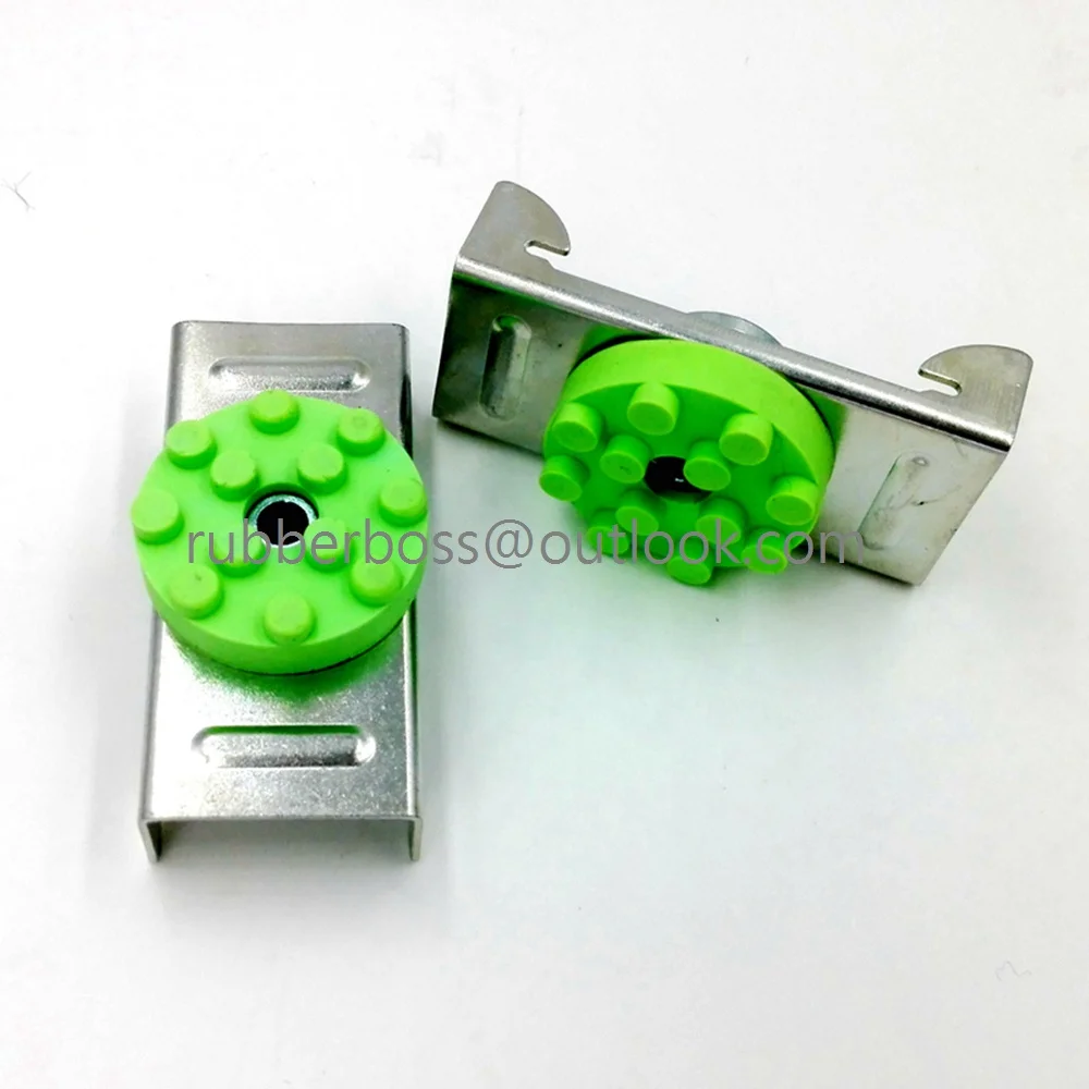 high resilience acoustic soundproofing resilient  sound isolation clip  for ceiling keel grid