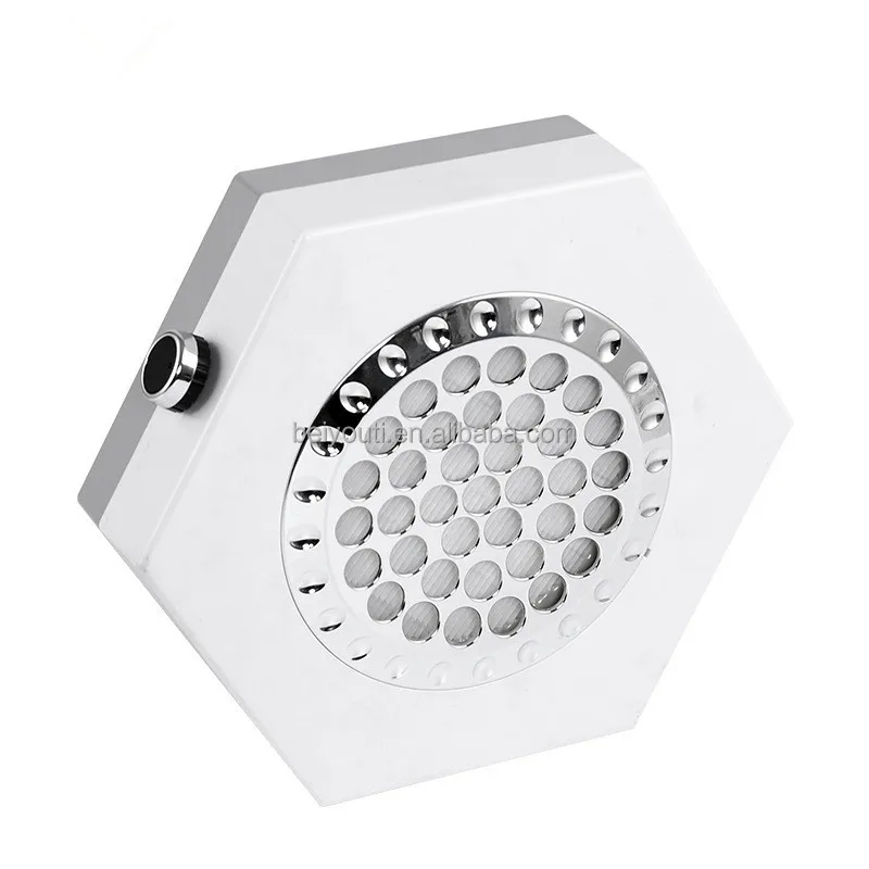 80W High Power Nail Art Vacuum Cleaner Adjustable Wind Manicure Dust Machine filter for nail drill dust collection