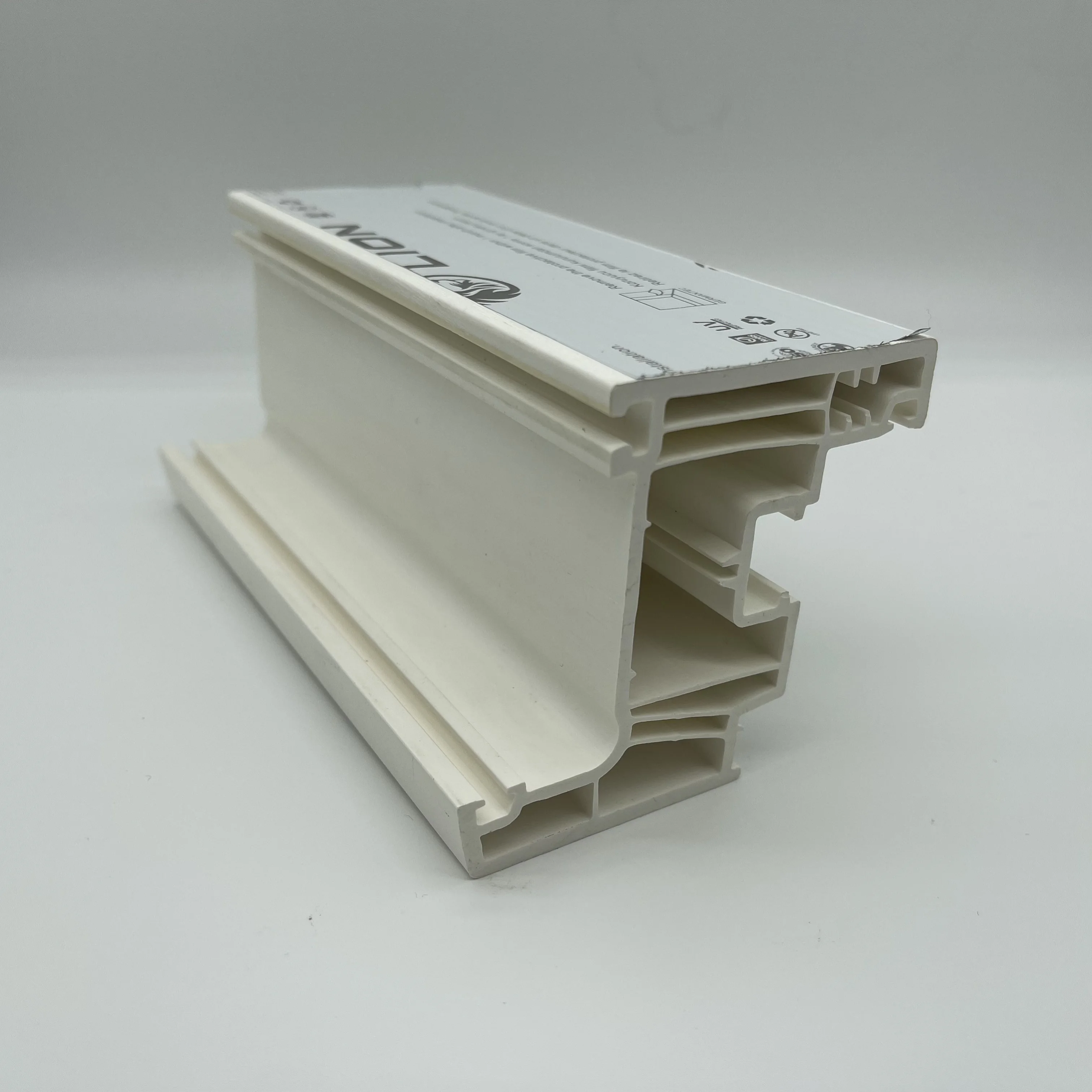 High Quality Material P60k Series Casement Upvc Window Frame Architecture Plastic Casement Window Profiles for Window and Door
