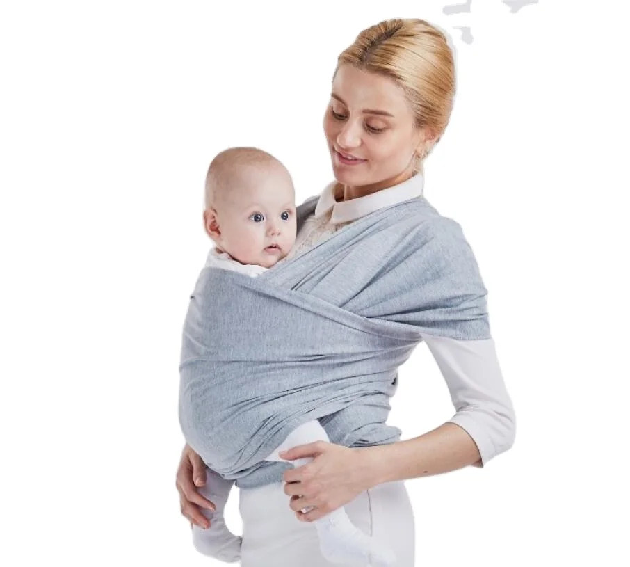 busybaby outdoor solid Knitted Baby Sling Wrap Carrier hipseat OEM Service