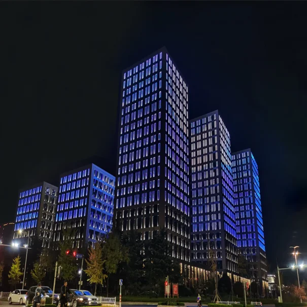 24v Waterproof Single Color Customized Pixel Led Light Degree For Exterior Building Rgb Dmx Control Dot Lighting