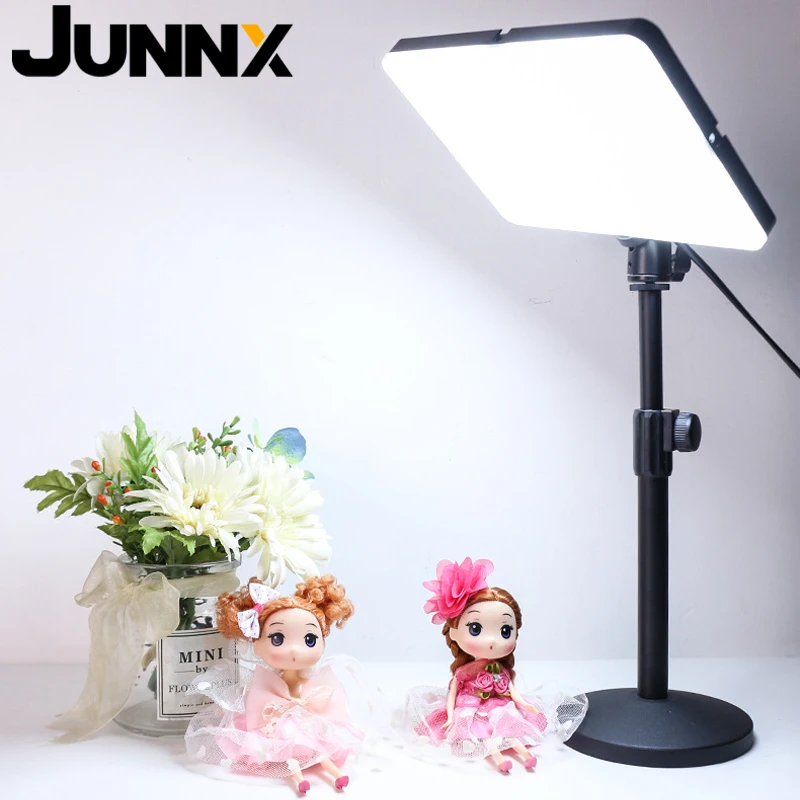 Светодиодная панель для видеосъемки JUNNX Photo Studio 2700K-5700K 8000 с пультом дистанционного управления съемки в реальном