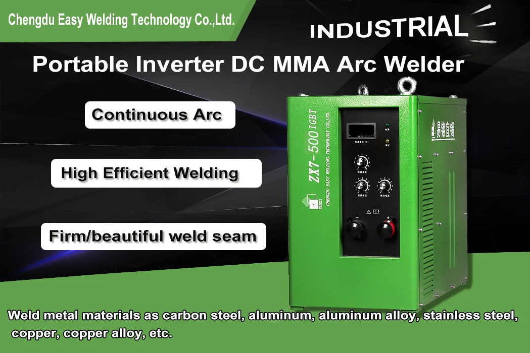 Заводская поставка IGBT DC инвертор 500 Amp MMA дуговая сварочная машина ручная ZX7-500
