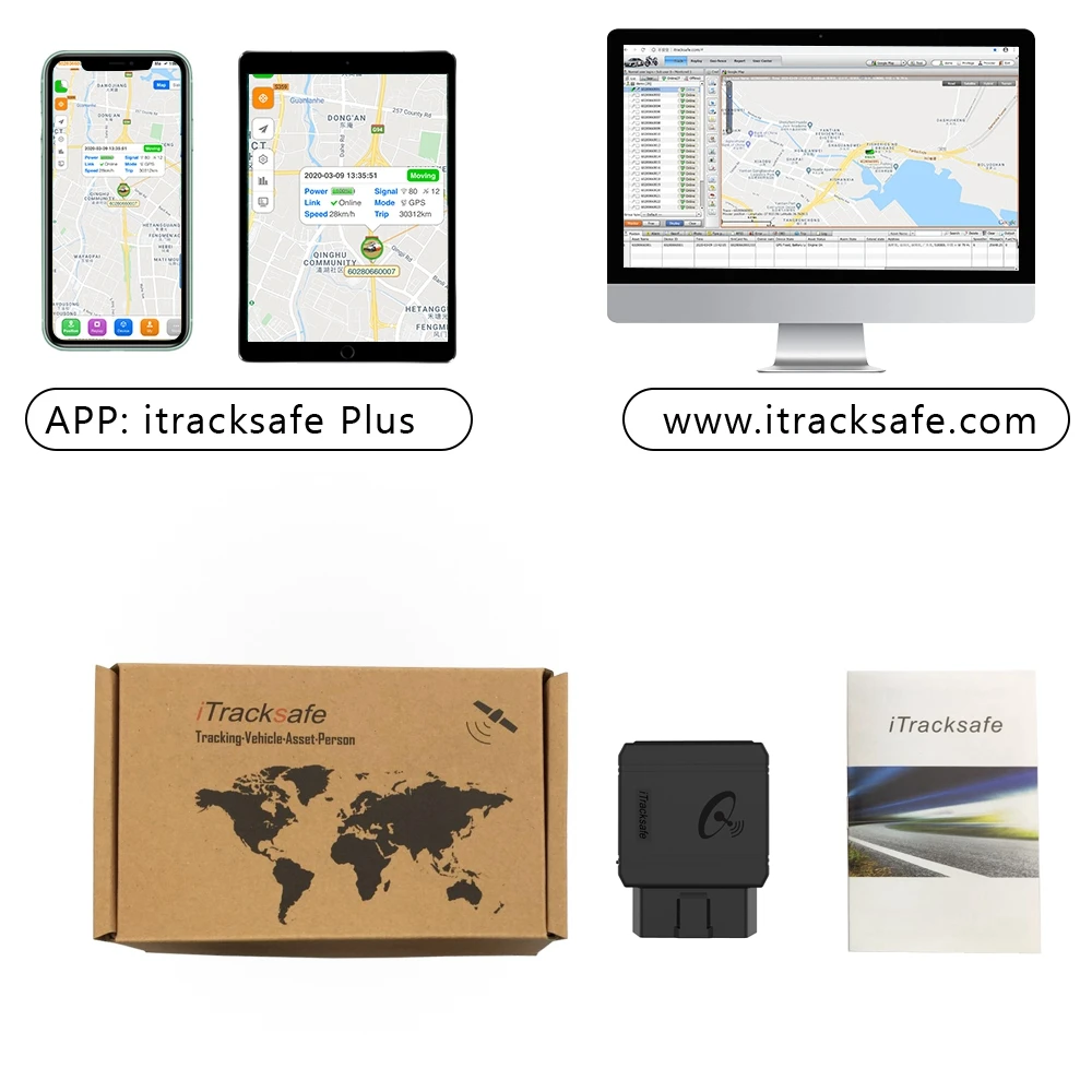  Небольшой автомобильный micro obd2 трек отслеживание груза sim-карта локатор активов obd 3g Автомобильное мини-устройство отслеживания gps
