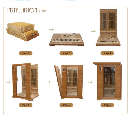 2021 hot sale high quality backrest and adjustable wind window wood sauna room for healthy