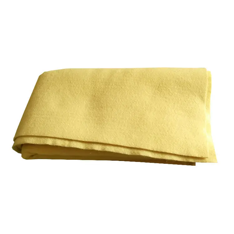 Custom fire retardant aramid nonwoven fabric Kevlar needle punched felt fabric 1414 non woven fabric