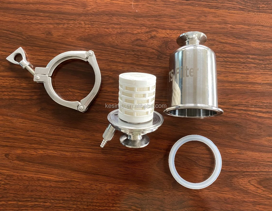 Cost Effective 5/2.5 Inch Mini Filter Cartridge with Various Membrane for Small-scale Sterile Process Gases and Sterile Vents